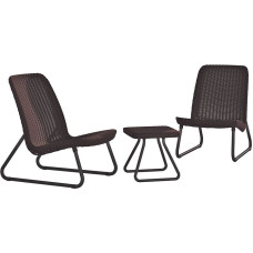 Keter Dārza mēbeļu komplekts Rio Patio Set brūns