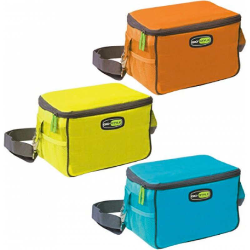 Gio`style Termiskā pusdienu soma Vela+ asorti, gaiši zila|dzeltena|oranža