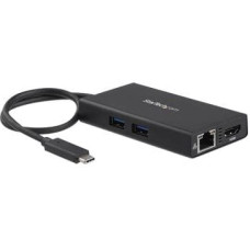 Startech .com USB-C multiport adapter - USB-C|HDMI|USB 3.0|RJ45 - 9.6 cm