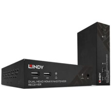 Lindy - transmitter and receiver - video|audio|infrared|serial extender - HDBaseT 2.0