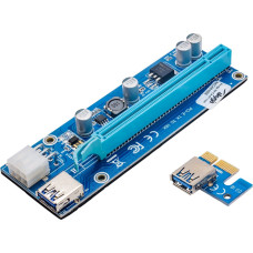 Riser Akyga AK-CA-64 PCI-E 1x - 16x USB 3.0