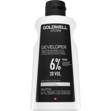 Goldwell System Cream Izstrādātājs losjons 6% 20 Vol. attīstošā emulsija visiem matu tipiem 1000 ml