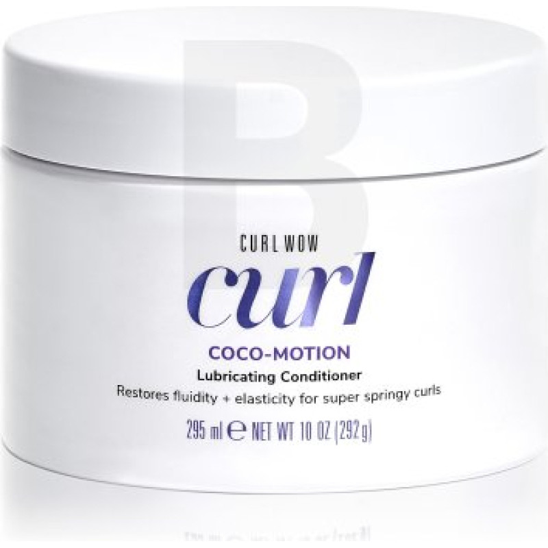 Color Wow Curl Coco-Motion Lubricating Conditioner mitrinošs kondicionieris viļņainiem un cirtainiem matiem 295 ml