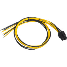 Service cable for PC PSU Akyga AK-SC-19 PCI-E 6 pin (m) 45 cm