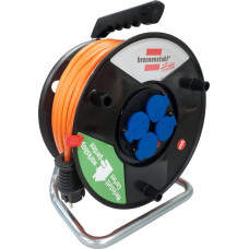 Extension Cord Reel Brennensthul Akyga AK-CR-06 Splash-proof Cord Holder 4 Socets 3x1.5 mm IP44 50m