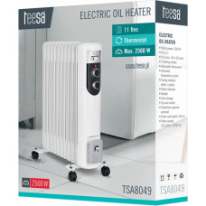 Teesa oil heater 2500W ( 11 ribs)