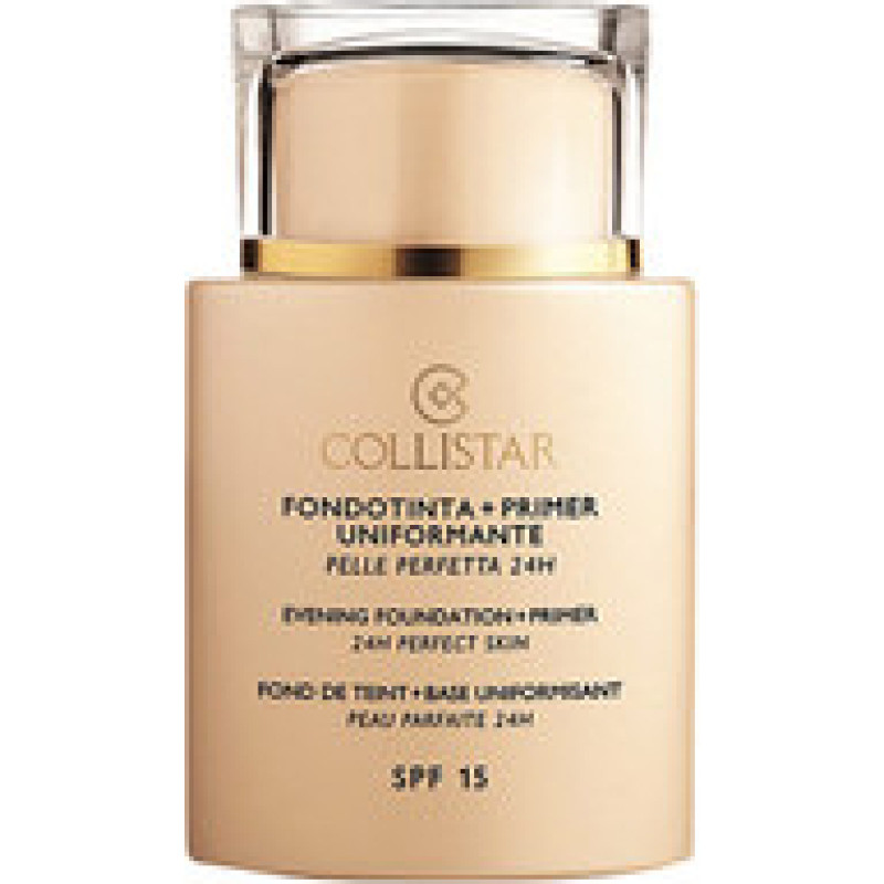 Collistar Evening Foundation + Primer SPF 15 - Makeup for flawless skin 35 ml