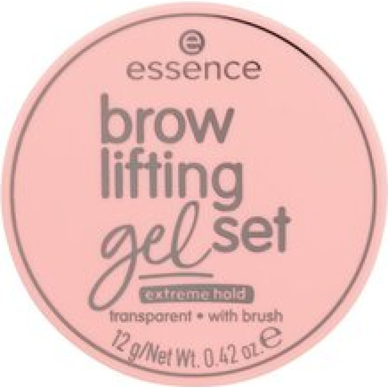 Essence Brow Lifting Gel Set - Transparentní fixační gel na obočí 12 g