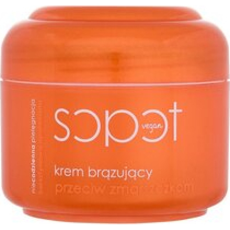 Ziaja Sopot Bronzing Face Cream Anti-Wrinkle - Lehký bronzující protivráskový krém