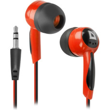 EARPHONES BASIC 604 BLACK-RED