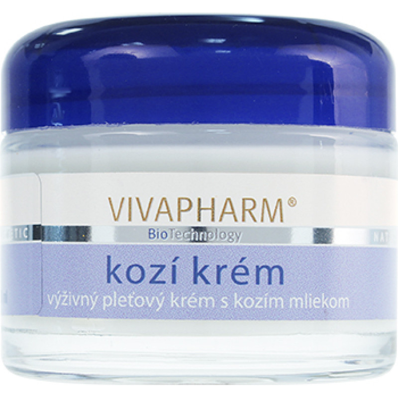 Vivapharm Goat cream nourishing skin cream with goat's milk 50 ml