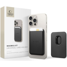 TECH-PROTECT MAGWALLET MAGSAFE UNIVERSĀLS MAGNĒTISKO KARŠU TURĒTĀJS MELNS