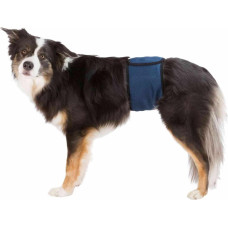 Trixie Autiņbiksītes suņiem : Trixie Diapers for male dogs, mesh material, M: 45–55 cm, dark blue