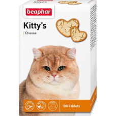 Beaphar Vitamīnizēta papildbarība - Beaphar KITTY'S Cheese, 180tab.