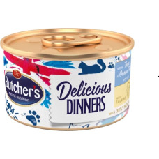 Butchers Konservēta barība kaķiem - Butchers WCC Classic DD tuna|sea fish mousse 85g