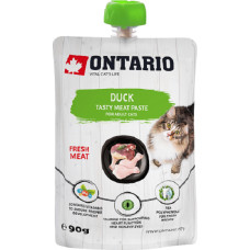 Ontario Gardums kaķiem – Ontario Duck Fresh Meat Paste, 90 g.