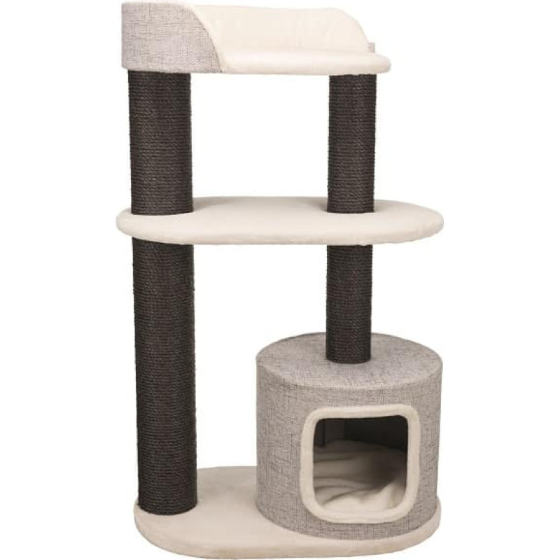 Trixie Mājiņa kaķiem : Trixie Cara scratching post XXL, 128 cm, white|grey