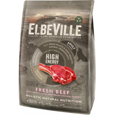 Elbeville Sausa barība suņiem - ELBEVILLE Adult All Breeds Fresh Beef High Energy 4 kg