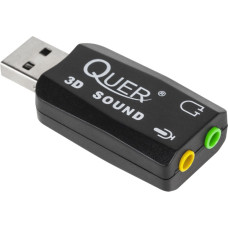 Quer Sound Card QUER 3D Plug&Play 2 channels