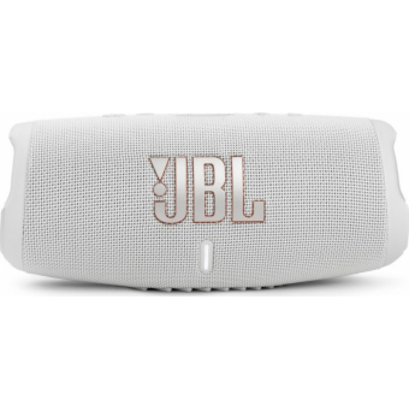 JBL Portable Stereo Speaker Charge 5 white (JBLCHARGE5WHT)