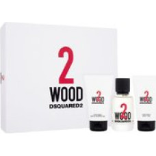 Dsquared2 2 Wood Dárková sada EDT 50 ml, sprchový gel 50 ml a tělový gel 50 ml