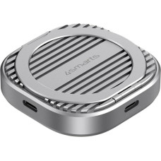 Magnetyczna obudowa SSD 4smarts do 4TB    z podpórką 3C MagSafe szary 541311