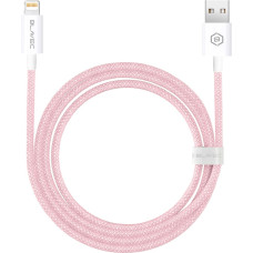 Blavec Cable Candy braided - USB to Lightning - 2,4A 2 metres (CCA-UL24P20) pink