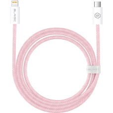 Blavec Cable Candy braided - Type C to Lightning - PD 20W 2,4A 3 metres (CCA-CL24P30) pink