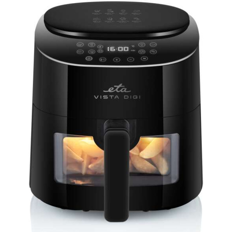 ETA Hot air fryer  ETA116890000 Vista Digi  Power 1300 W  Capacity 4.3 L  Hot air technology  Black