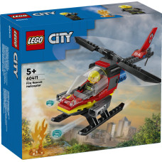 Lego City 60411 Fire Rescue Helicopter