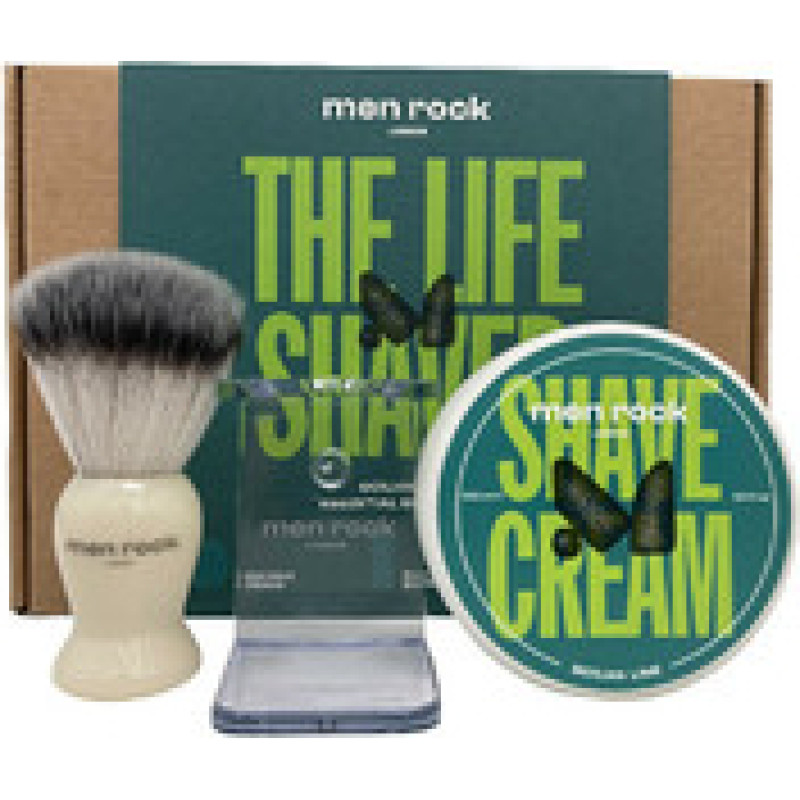 Men-Rock Sicilian Lime Shaving Gift Set - Dárková sada holicí péče