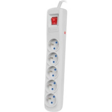 Surge protector Bercy 400 1,5m 5 sockets grey