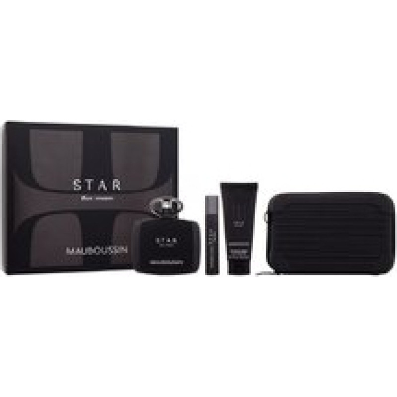 Mauboussin Star Dárková sada EDP 100 ml, EDP 20 ml, sprchový gel 75 ml a taštička přes rameno