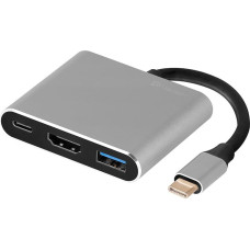 Adapter A-1, USB-C HDMI 4k, USB 3.0, PDW 100W