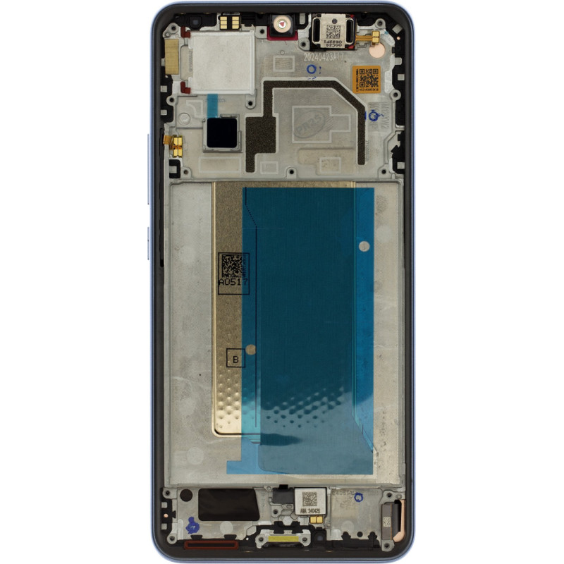 LCD Display + Touch Unit + Front Cover for Xiaomi 13T Pro Blue (Service Pack)