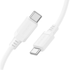 Borofone Cable BX115 Lotto - Type C to Type C - PD 60W 3A 1 metre white