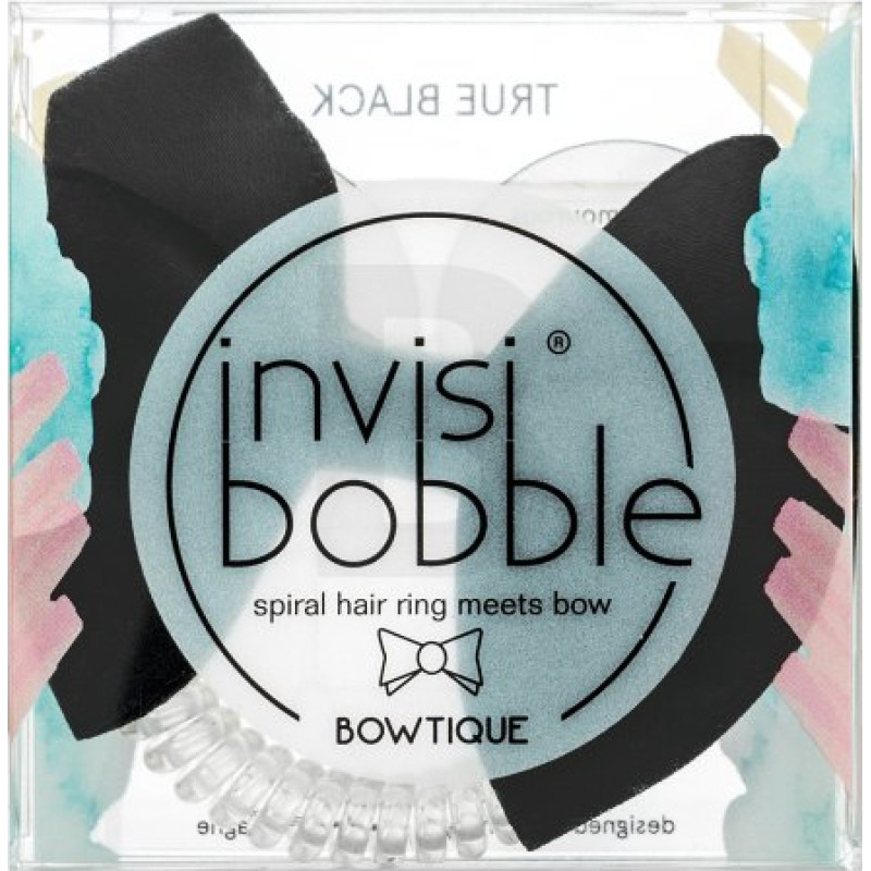 Invisibobble Bowtique True Black matu gumija