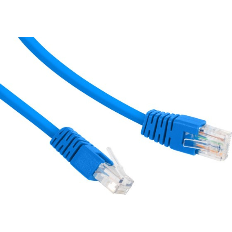 Patch cord Cat.6 UTP 0.25m blue