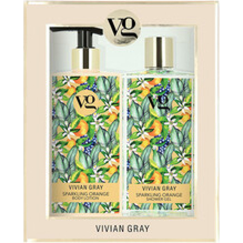 Vivian Gray Sparkling Orange Shower Gel & Body Lotion Set - Kosmetická sada