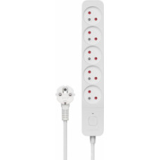 Pagarinātājs Savio Power strip 5 Sockets 5m