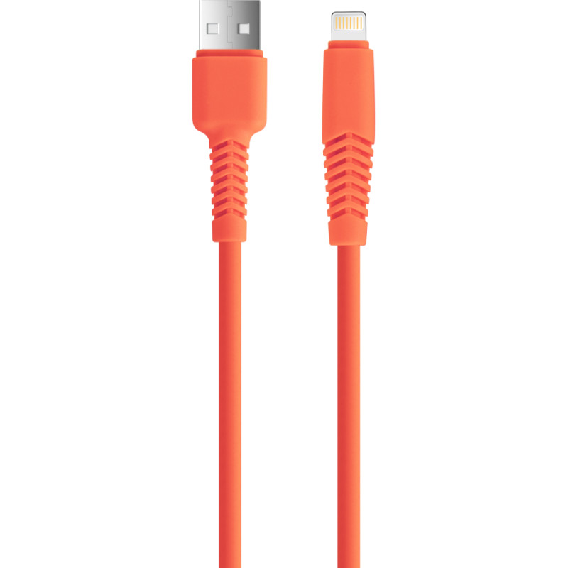 Setty cable USB - Lightning 1,5 m 2,1A KSA-L-1.5210 orange