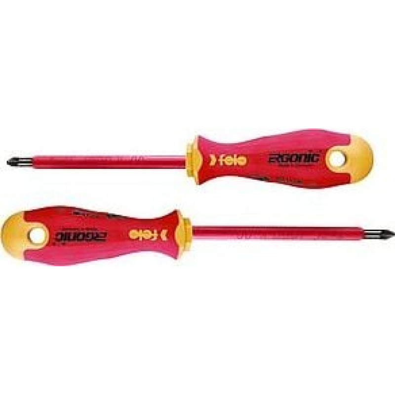 Noname Felo set of two Ergonic VDE screwdrivers plus|minus Z1|Z2 (FL41792191)