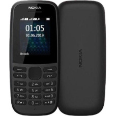 Nokia 105 4th edition Black (Bez LV valodas)