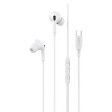 Devia wired earphones Kintone A2 Digital USB-C white