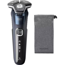 Philips Series 5000 wet and dry electric shaver S5885|10  SkinIQ  SteelPrecision blades  360-D flexible heads  PowerAdapt Sensor