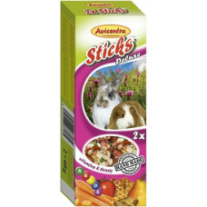 Placek Papildbarība grauzējiem – Avicentra Sticks honey for big rodents, 2x60g