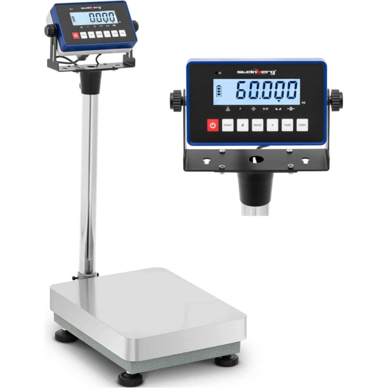 Steinberg Systems Industriālie platformas svari 30 x 40 cm 60 kg / 0,002 kg