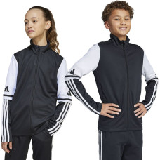 Adidas SQUADRA 25 Training JKT Jr JE2766 sporta krekls / melns / 128 cm