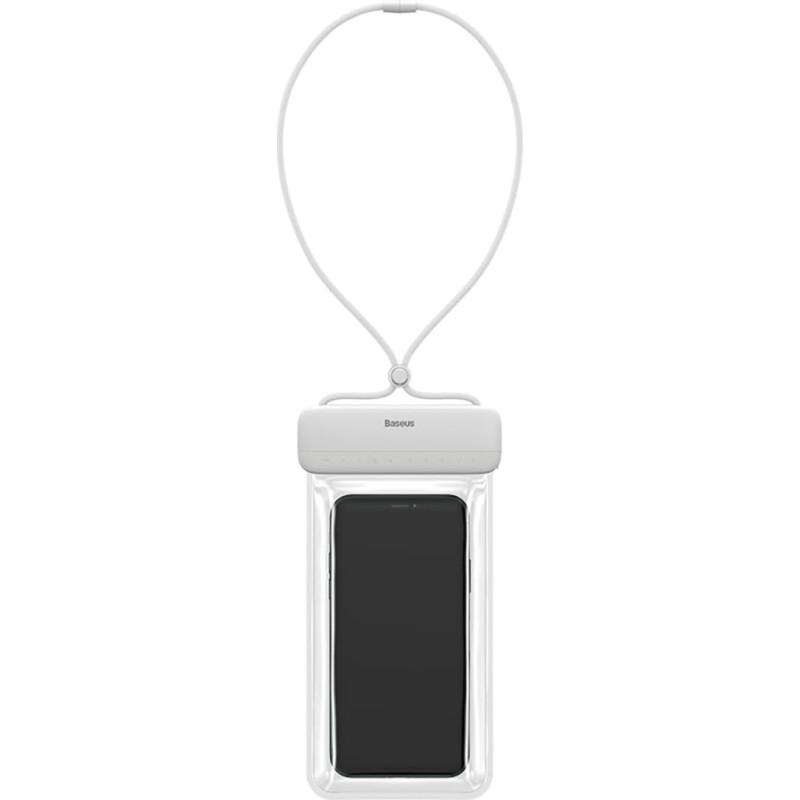 Baseus 7,2 collu AquaGlide IPX8 ūdensnecaurlaidīgs tālruņa korpuss ar slīdo&scaron;o bloķē&scaron;anas sistēmu - balts