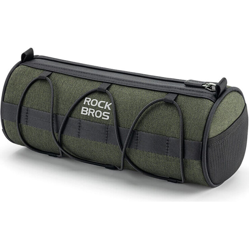 Rockbros Velosipēda soma uzmontēta uz stūres, rāmja, zem segliem, 2l - zaļa